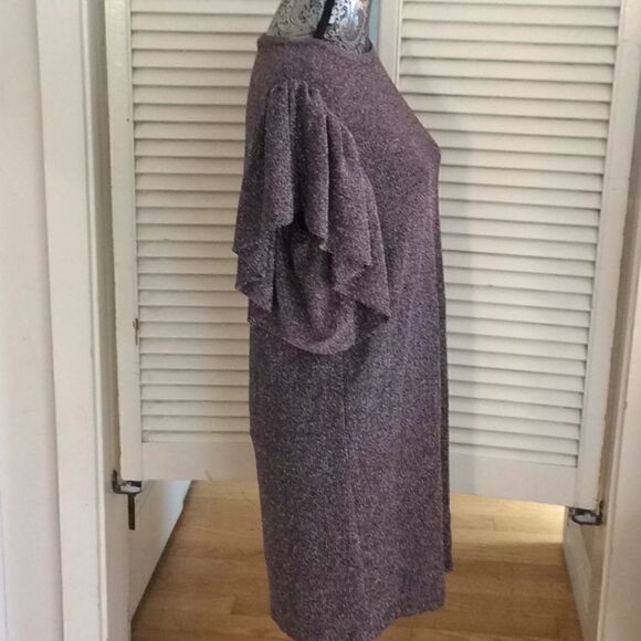 Showstopping Dress Ruffle Sleeve Pink Sparkler! XS - Picture 3 of 10